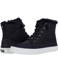 sperry crest high top