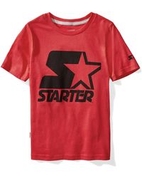 Starter Boys Short Sleeve Faded Logo T-Shirt Exclusive