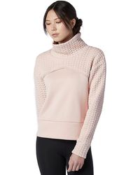 new balance funnel neck sweatshirt