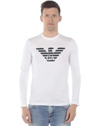 men's long sleeved armani top