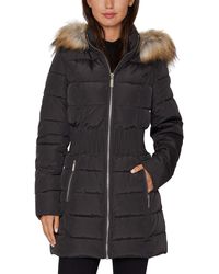 laundry hooded puffer coat