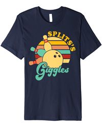 Caterpillar - Funny Bowling-shirt Splits 'n Giggles Bowling Team Bowler Premium T-shirt - Lyst