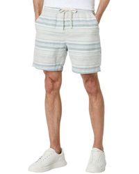 Lucky Brand - 7 Pull Up Linen Shorts - Lyst
