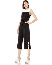 tommy hilfiger cropped jumpsuit