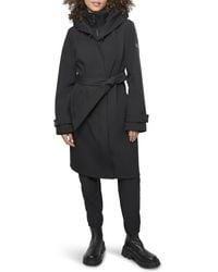 DKNY - Bib-front Hooded Softshell - Lyst