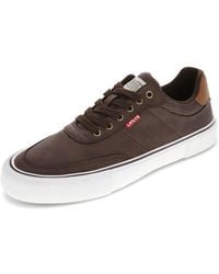 Levi's - S Munro Ul Vegan Leather Casual Lace Up Sneaker Shoe - Lyst