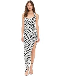 Norma Kamali - Cayla Side Drape Gown - Lyst