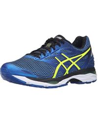 asics gel cumulus 18 blu