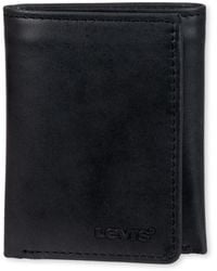 Levi's - Rfid Trifold With Interior Zipper - Lyst