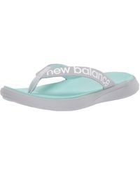 new balance ladies flip flops
