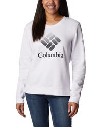 Columbia - Trek Graphic Crew Sweater - Lyst