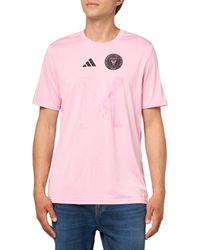 adidas - Inter Miami Cf Pre-game Short Sleeve T-shirt - Lyst