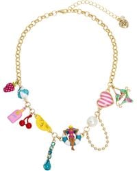 Betsey Johnson - S Pool Party Bib Necklace - Lyst