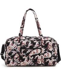 Vera Bradley - Cotton Large Travel Duffel Bag - Lyst