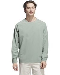 adidas - Go-To Wind Crewneck Pullover - Lyst