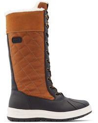 aldo ethialia waterproof fleece lined snow boot