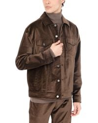 Guess - Luxe Velveteen Dean Jacket - Lyst