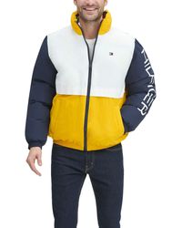 men's wilson colorblocked puffer jacket