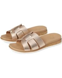 Skechers - Desert Kiss Low Peak Look Slide Sandal - Lyst