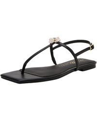 Katy Perry - The Camie T-strap Thong Flat Sandal - Lyst