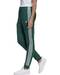 Regular Cuffed Track Pants Green Regular Cuffed Track Pants Green