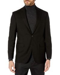 Kenneth Cole Performance Stretch Wool Suit Separates-custom Top And Bottom Size Selection - Black