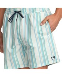 Billabong - Good Times Layback Elastic Waist 16 Inch Swim Trunks - Lyst