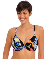 Freya - Desert Disco Underwire Plunge Bikini Top Multi - Lyst