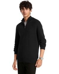 Michael Kors - Mouline Quarter Zip Sweater - Lyst