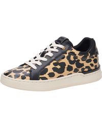 COACH - Lowline Printed Leather Sneaker - Lyst