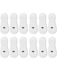 Sperry Top-Sider - Recycled Cushioned Sneaker Liner Socks-6 Pack-repreve Arch Support And No Slip Heel Gripper - Lyst