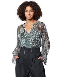 Joie - S Cecarina Top In Duck Green Multi - Lyst