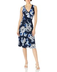 Tommy Hilfiger - Jersey Tie Waist Fit And Flare - Lyst