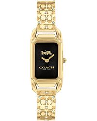 COACH - Cadie Watch | Timeless Sophistication In A Signature Bangle Bracelet | Quartz Movement | Water Resistant - Lyst
