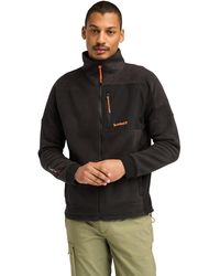 Timberland - Polartec Mix Media Full Zip Fleece - Lyst