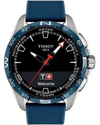 Tissot - S T-touch Connect Solar Antimagnetic Titanium Case Quartz Watch - Lyst