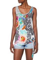 Desigual Tops for Women - Up to 69% off at Lyst.com