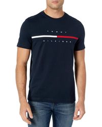 Tommy Hilfiger - Short Sleeve Tommy Jeans Flag T-shirt - Lyst