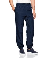 mens lacoste trousers