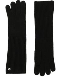 Kate Spade - Kate Spade Spade Knit Long Glove - Lyst