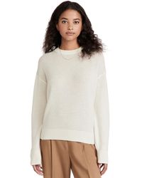Theory - Long Sleeve Cashmere Pullover Sweater - Lyst