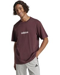 adidas - Essentials Linear Sportswear Sportswear T-shirt - Lyst