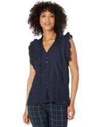 Tommy Hilfiger - Adaptive Seated Fit Ruffle Top - Lyst