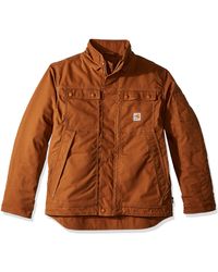 Carhartt Cotton 103283 Full Swing(r) Traditional Coat in Brown for 
