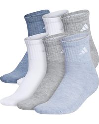 Adidas Quarter Socks for Women - Up to 41% off | Lyst