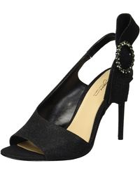 imagine vince camuto daine clear strappy sandal