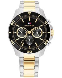 Tommy Hilfiger - Multifunction Wristwatch For Him - Stainless Steel Bracelet - Water Resistant Up To 5 Atm/50 Meters - Premium Fashion For All - Lyst