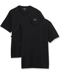 Amazon Essentials - 2-Pack Regular-Fit Short-Sleeve V-Neck T-Shirt - Lyst