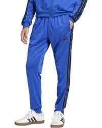 adidas - 3-stripes Tricot Tapered Track Pants - Lyst
