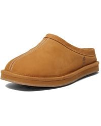 Timberland - Pine Hill Flannel-lined Clog Slipper - Lyst